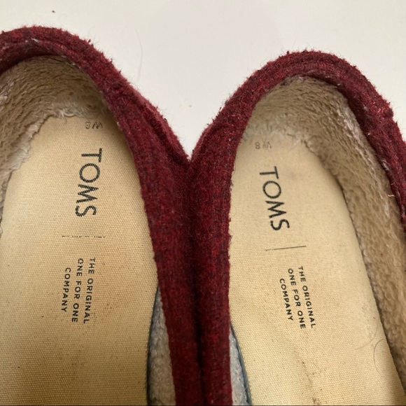 Tom's "Good Vibes" Faux Wool Shoes - Picture 9 of 9